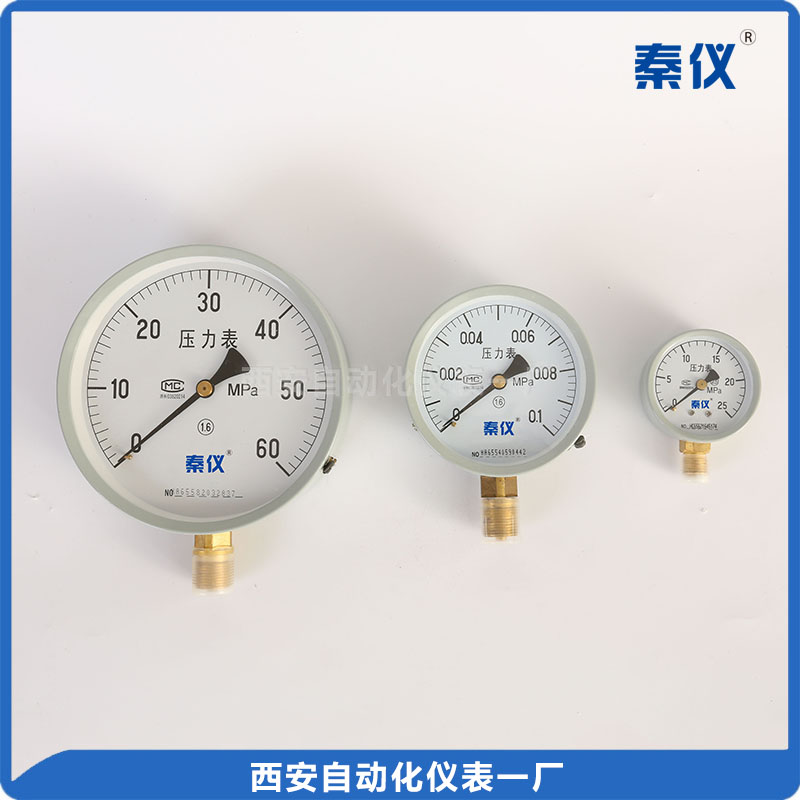普通壓力表--徑向