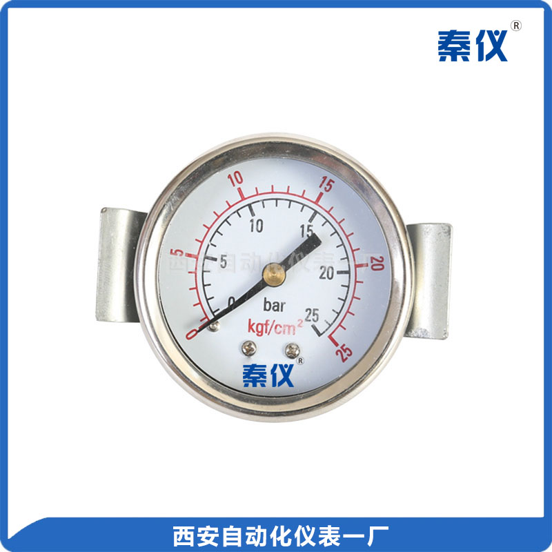 普通壓力表--帶支架安裝