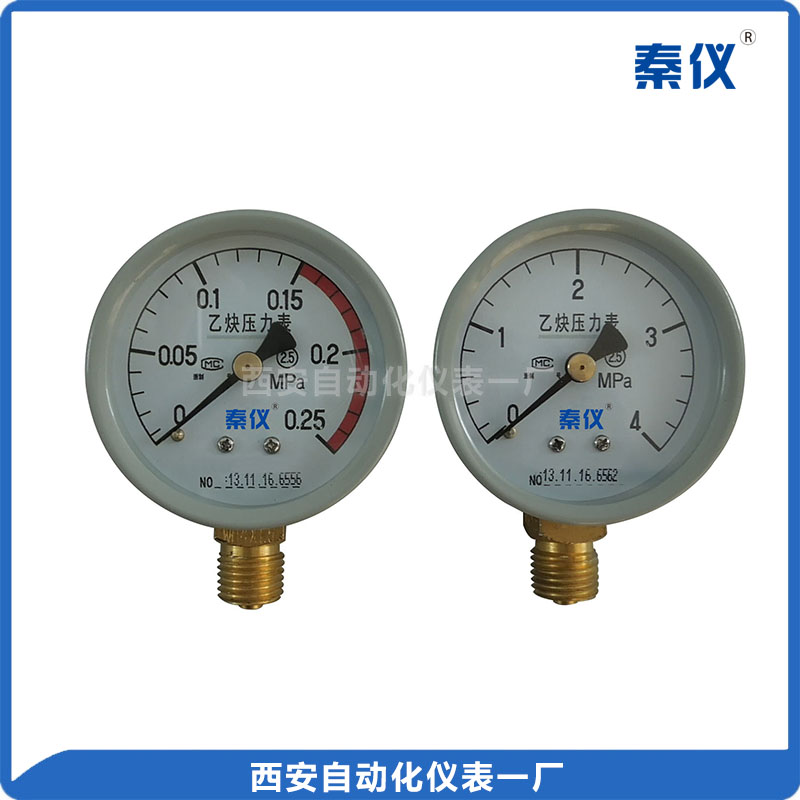 YY-60、YY-100乙炔壓表